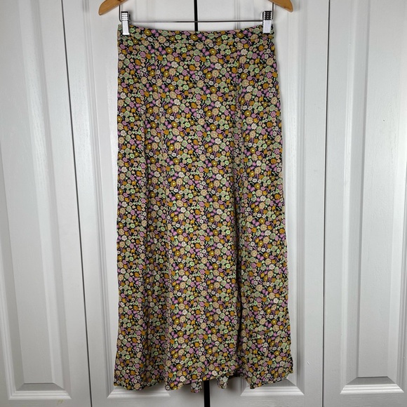 Philosophy Dresses & Skirts - Philosophy Floral Midi Skirt Women’s S Ditzy Dainty Cottagecore Cabin Fairy Slit